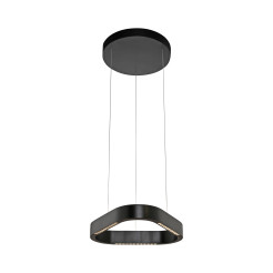 2689-18 Q-STRETTO LAMPA WISZĄCA CZARNA
