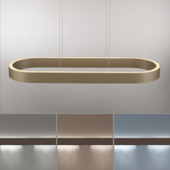 2688-97 Q-STRETTO LAMPA WISZĄCA BRĄZ