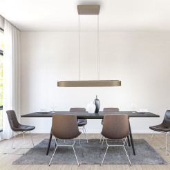 2688-97 Q-STRETTO LAMPA WISZĄCA BRĄZ