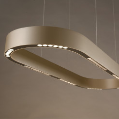 2688-97 Q-STRETTO LAMPA WISZĄCA BRĄZ