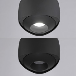 2657-18 Q-STRETTO LAMPA WISZĄCA CZARNA