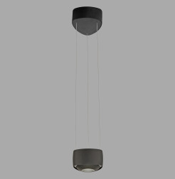 2657-18 Q-STRETTO LAMPA WISZĄCA CZARNA