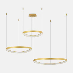 MS756090 LIRIA LAMPA WISZĄCA ZŁOTA/GOLD