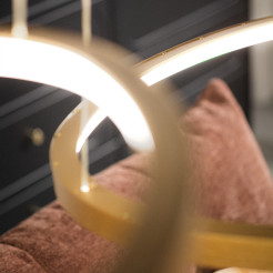 MS756090 LIRIA LAMPA WISZĄCA ZŁOTA/GOLD