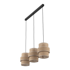 CALISTO JUTA LAMPA WISZĄCA 3 10978