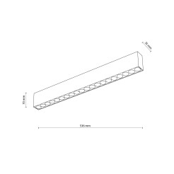 ARCO WHITE 40W 18149