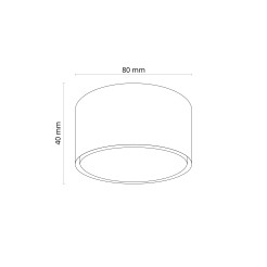 TOP NEW BROWN LAMPA SUFITOWA 1XGX53 11062