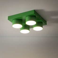 BRIX GREEN LAMPA SUFITOWA 4XGX53 11287