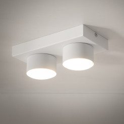 BRIX WHITE LAMPA SUFITOWA 2XGX53 11295