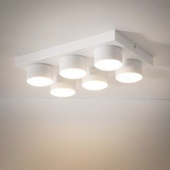 BRIX WHITE LAMPA SUFITOWA 6XGX53 11297