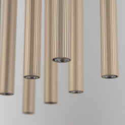 FERRO SABIA CHAMPAGNE LAMPA WISZĄCA 10XG9 LISTWA 11491