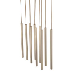 FERRO SABIA CHAMPAGNE LAMPA WISZĄCA 10XG9 LISTWA 11491