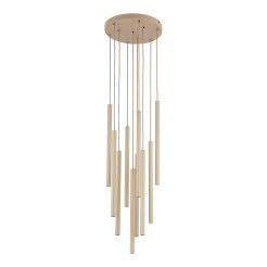 FERRO SABIA CHAMPAGNE LAMPA WISZĄCA 10XG9 KOŁO 11494