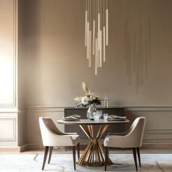 FERRO SABIA CHAMPAGNE LAMPA WISZĄCA 10XG9 KOŁO 11494