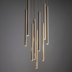 FERRO SABIA CHAMPAGNE LAMPA WISZĄCA 10XG9 KOŁO 11494