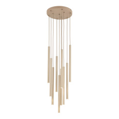 FERRO SABIA CHAMPAGNE LAMPA WISZĄCA 10XG9 KOŁO 11494