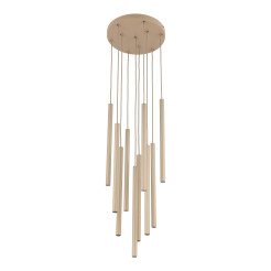 FERRO SABIA CHAMPAGNE LAMPA WISZĄCA 10XG9 KOŁO 11494