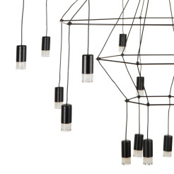 Lampa wisząca -20 czarna 120cm ST-5961-20