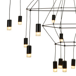 Lampa wisząca -20 czarna 120cm ST-5961-20