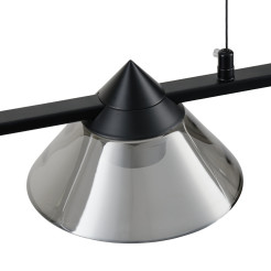 Lampa wisząca BLAKE 140 cm  -czarna ST-MD1026