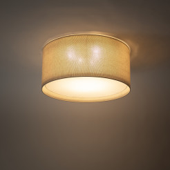 LARGO BEIGE LAMPA SUFITOWA 6XE27 11698