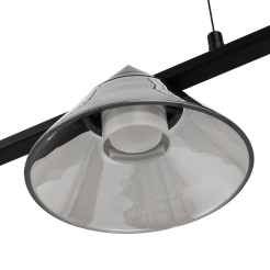 Lampa wisząca BLAKE 140 cm  -czarna ST-MD1026