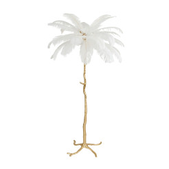 Lampa podłogowa  170 cm - pióra białe ST-DN127-F white