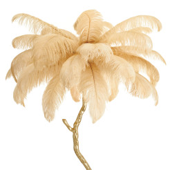 Lampa podłogowa  pióra beżowe 150 cm ST-DN128-F beige