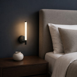 Lampa ścienna  LED 26 cm, czarny ST-MB240404-1 BLACK