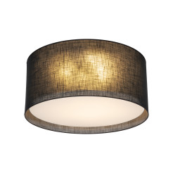 LARGO BLACK LAMPA SUFITOWA 6XE27 11700
