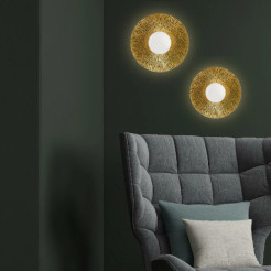 Lampa ścienna  M złota 35 cm ST-FB230946-D35