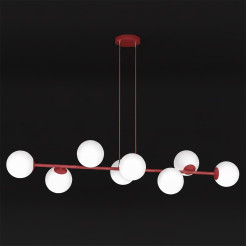 8 BURGUNDY OPAL 1644/8
