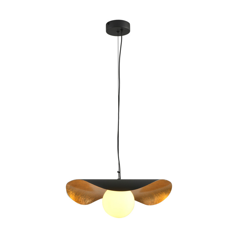 Lampa wisząca  40 cm - czarno złota ST-F22020601-D40 black