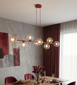 8 BURGUNDY TRANSPARENT 1645/8
