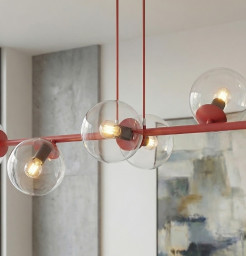 8 BURGUNDY TRANSPARENT 1645/8
