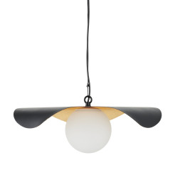 Lampa wisząca  40 cm - czarno złota ST-F22020601-D40 black