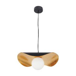 Lampa wisząca  40 cm - czarno złota ST-F22020601-D40 black