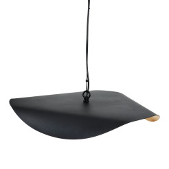 Lampa wisząca  40 cm - czarno złota ST-F22020601-D40 black
