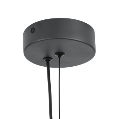 Lampa wisząca  40 cm - czarno złota ST-F22020601-D40 black