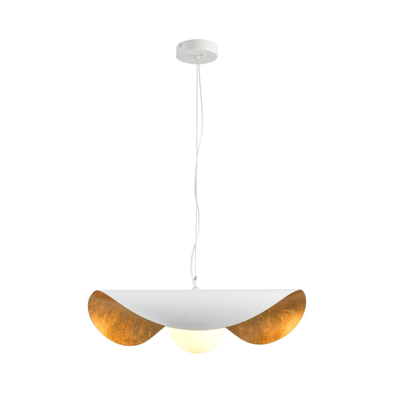 Lampa wisząca  40 cm - biało złota ST-F22020601-D40 white