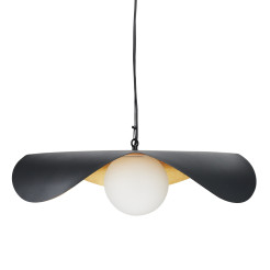 Lampa wisząca  60 cm - czarno złota ST-F22020601-D60 black