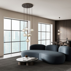 LAVA BROWN LAMPA WISZĄCA 7XG9 11328