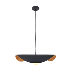 Lampa wisząca  60 cm - czarno złota ST-F22020601-D60 black