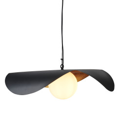 Lampa wisząca  60 cm - czarno złota ST-F22020601-D60 black