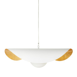 Lampa wisząca  80 cm - biało złota ST-F22020601-D80 white