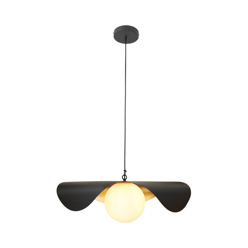 Lampa wisząca  80 cm - czarno złota ST-F22020601-D80 black