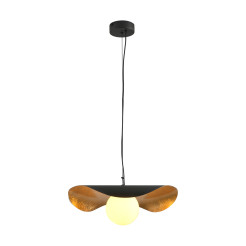 Lampa wisząca  80 cm - czarno złota ST-F22020601-D80 black