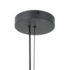 Lampa wisząca  80 cm - czarno złota ST-F22020601-D80 black