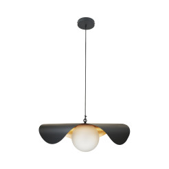 Lampa wisząca  80 cm - czarno złota ST-F22020601-D80 black