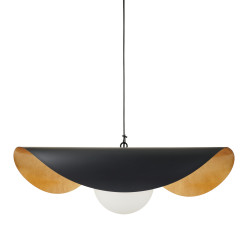 Lampa wisząca  80 cm - czarno złota ST-F22020601-D80 black